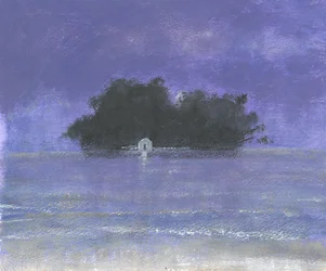 Taprabane (acrílico sobre papel)